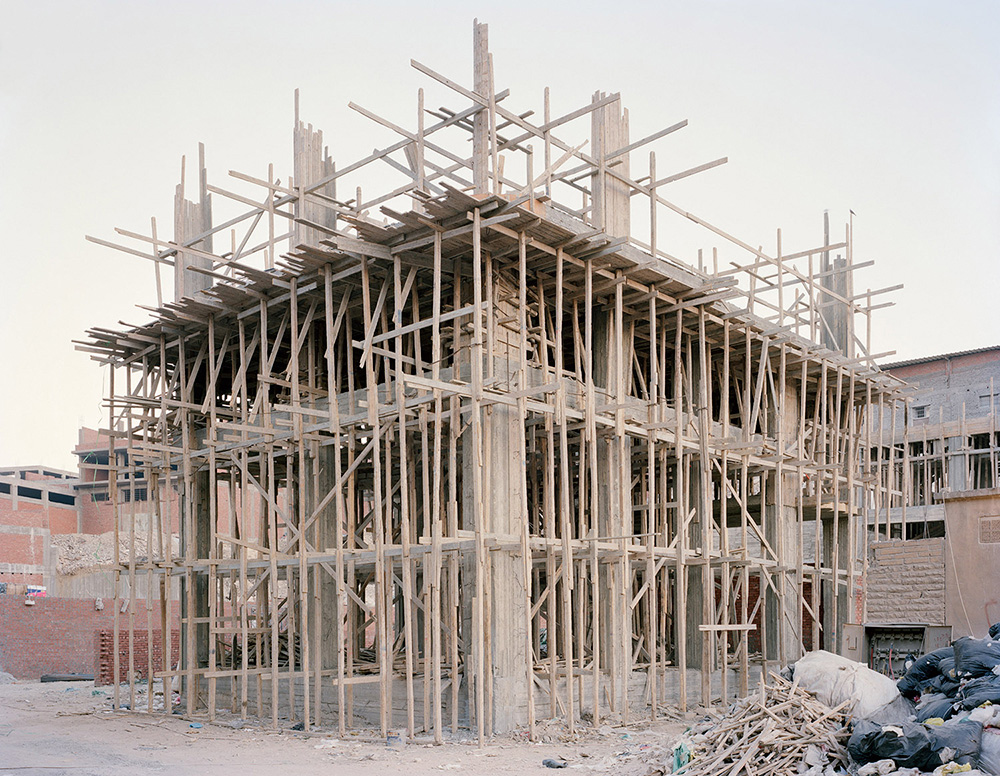 Construction in Manshiet Nasser, Cairo, 2012